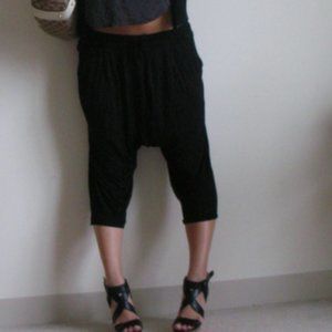 Elizabeth & James Harem Pants 4 Black Silk S2012 New